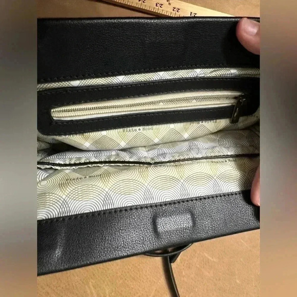 Vegan Clutch Handbag From Pixie Mood Black - Picture 9 of 10